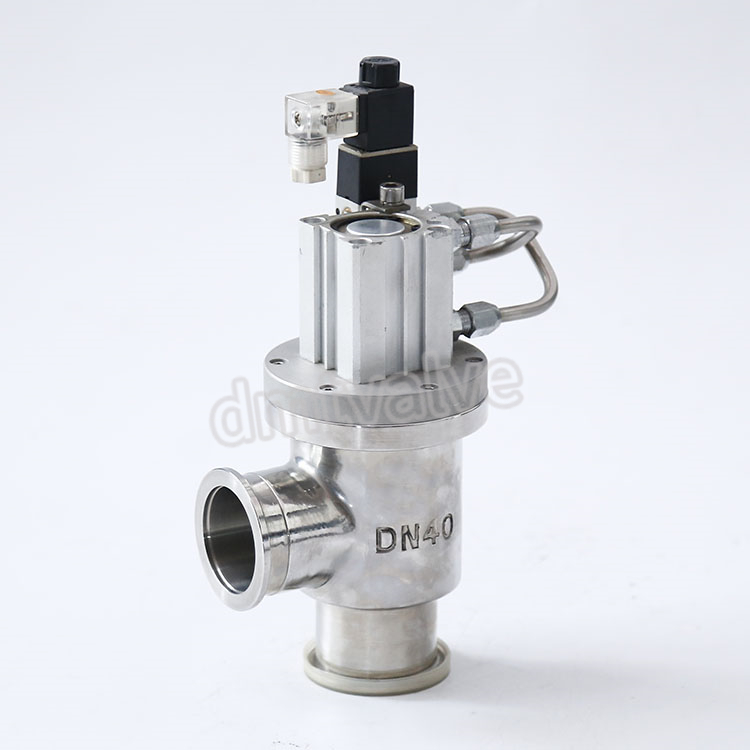 氣動(dòng)高真空擋板閥以電磁做換向來(lái)改變氣路方向